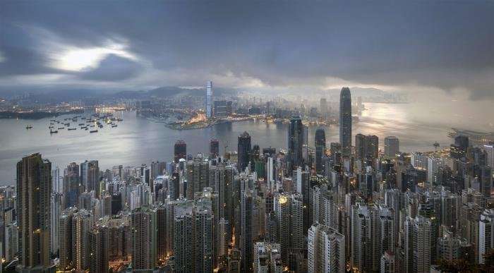 Знаменитые города в tilt-shift-фотографиях