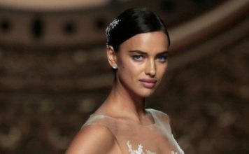 Ірина Шейк закрила показ весільної моди.