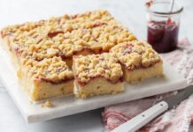 Яммі: Ніжний Крихітний Пиріг зі сметаним кремом і варенням