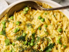 Лимонне орзо в одній сковороді: ідеальна яскрава та вершкова вечеря